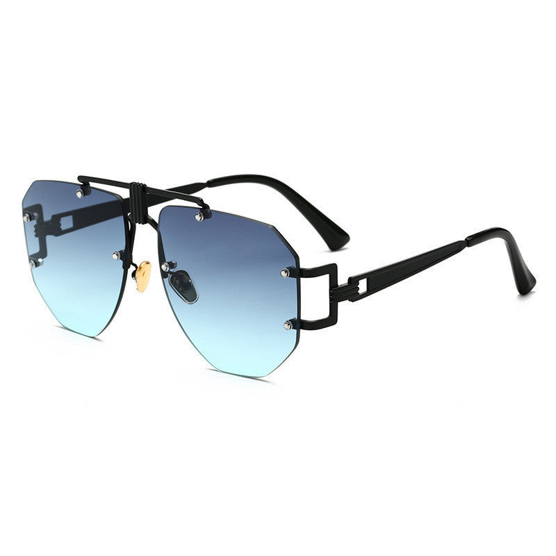 Metaalraamlose sonbrille vir vroue
