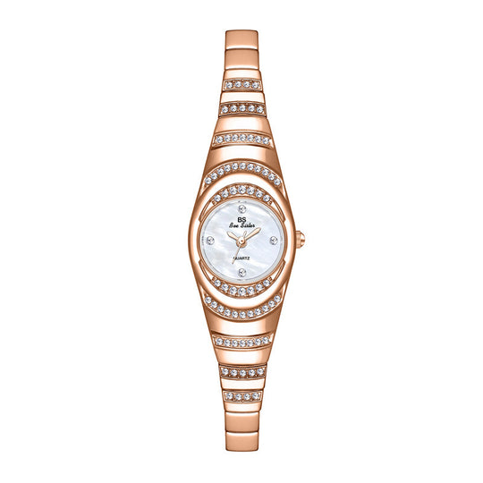 Ladies Gold Watch Diamond Wristwatch Female Fashion