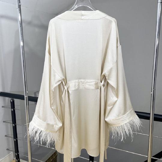 Simple Morning Gown Pajamas Home Clothes